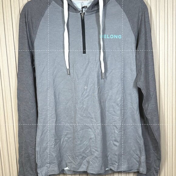 Belong Designs Women's Apex Tek Hoodie Gray Size S - Picture 2 of 8